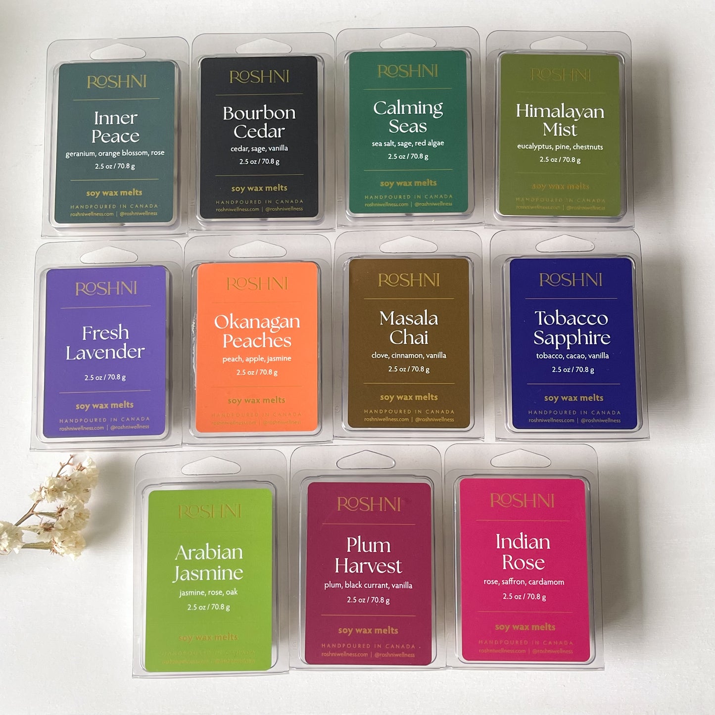 Wax Melt Bundle | 11 Premium Scented Soy Wax Melts