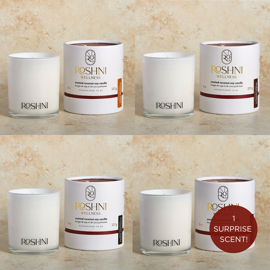 One of Each Bundle | Fall Collection Candle Glass Vessels