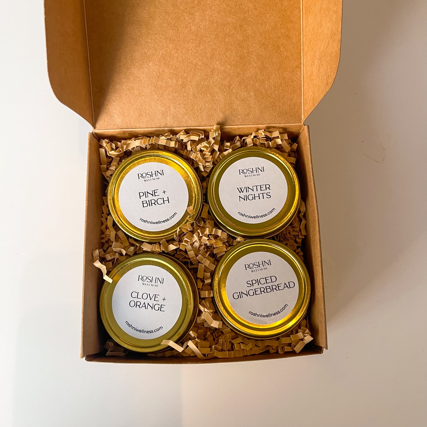 Holiday Candle Gift Box | Mini Candle Set
