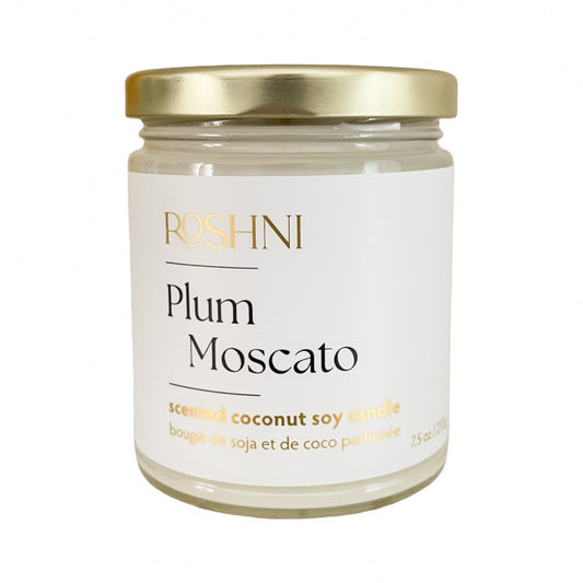 plum moscato candle