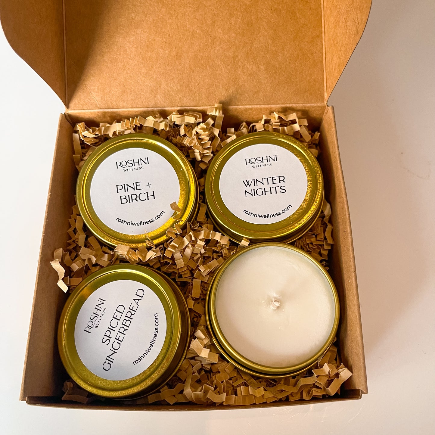 Holiday Candle Gift Box | Mini Candle Set