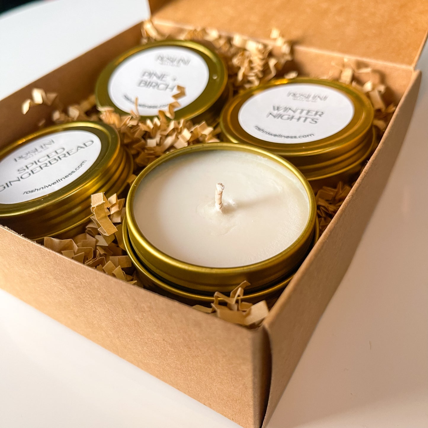 Holiday Candle Gift Box | Mini Candle Set