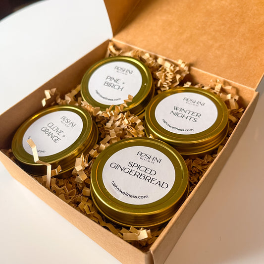 Holiday Candle Gift Box | Mini Candle Set