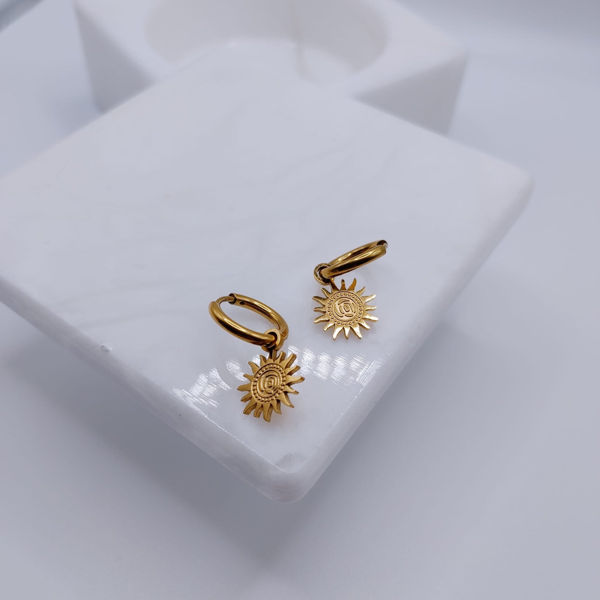 18 Carat Gold Earrings