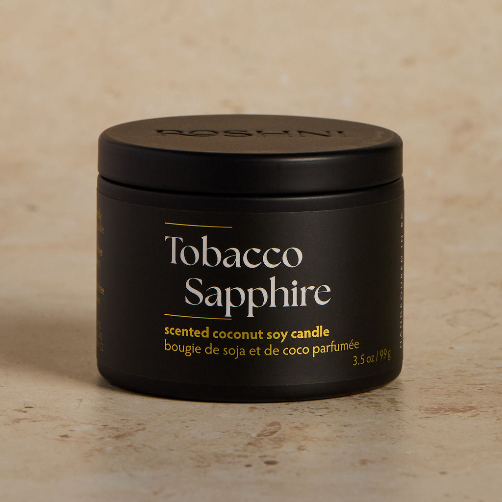 Tobacco Sapphire Candle