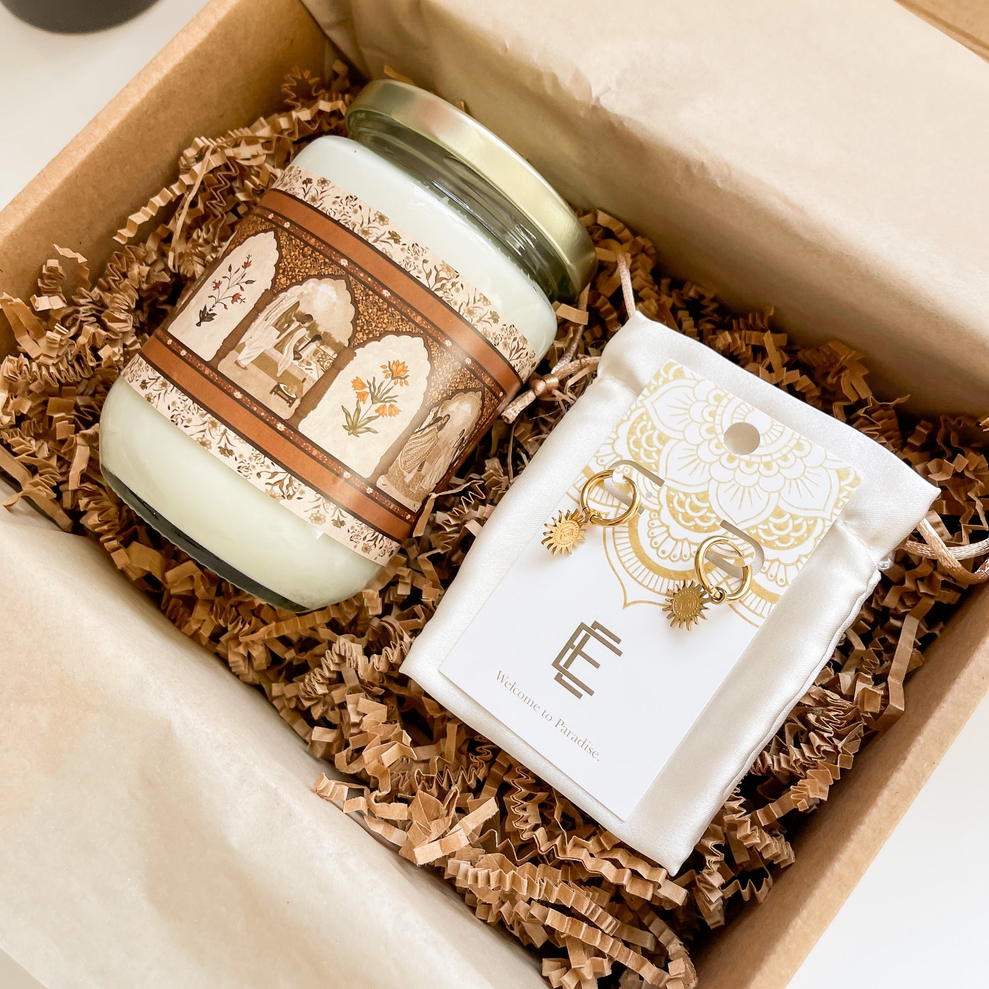 Vanilla Candle Gift Set